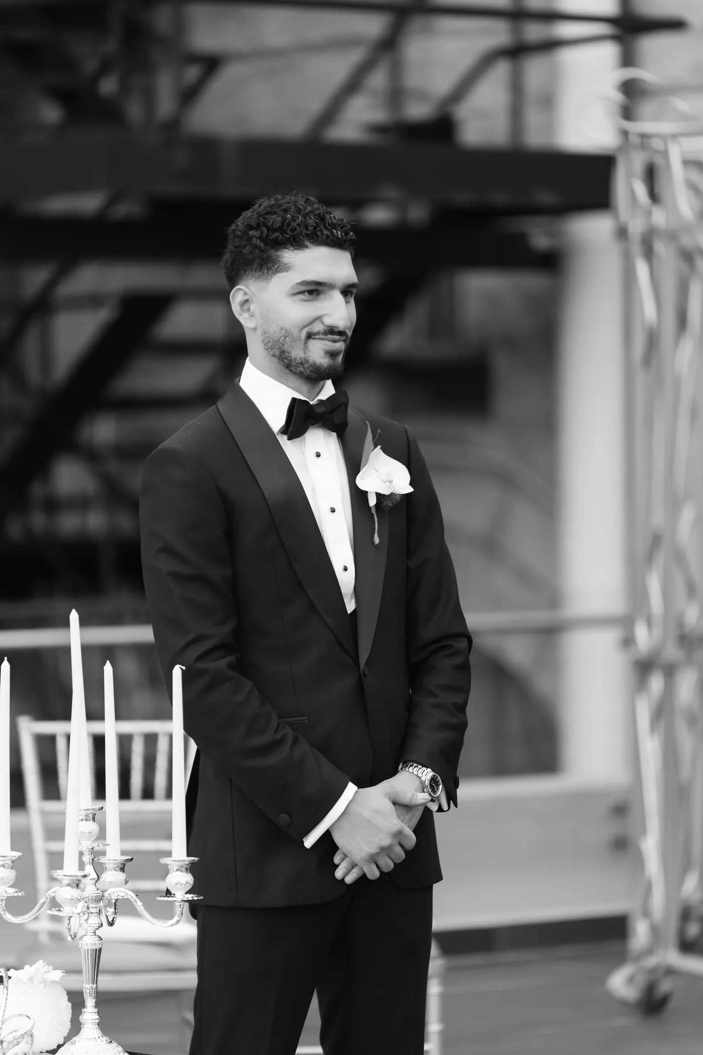 Groom portrait